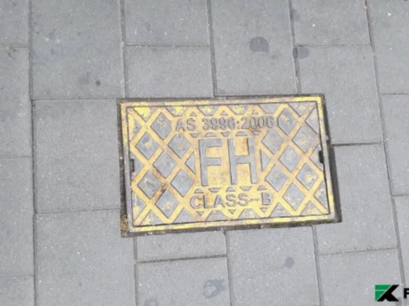 manhole cover persegi di new zealand