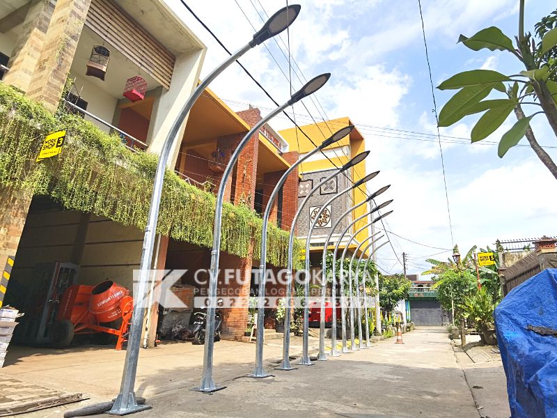 Tiang Lampu PJU Langsung Pabrik Berkualitas