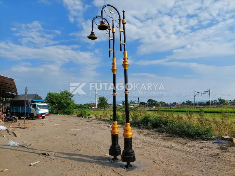 Tiang Lampu Jalan Desain Unik dan Cantik