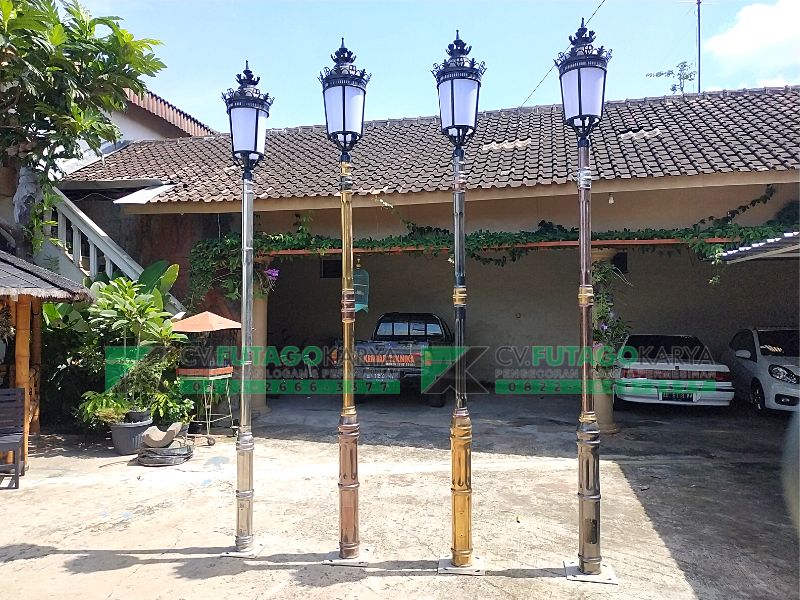 Tiang Lampu Stainless Langsung Pabrik
