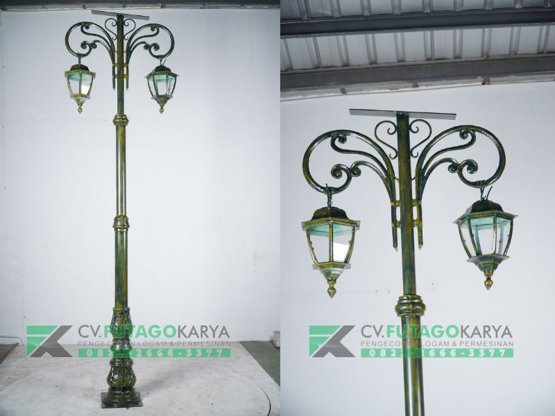 Tiang Lampu Hias Jalan Desain Unik dan Cantik