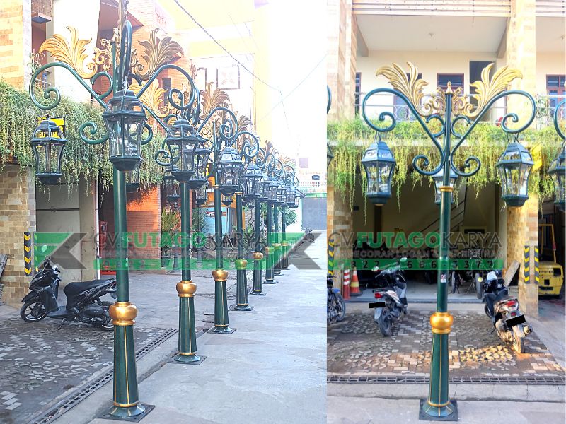 Tiang Lampu Taman Murah Berkualitas