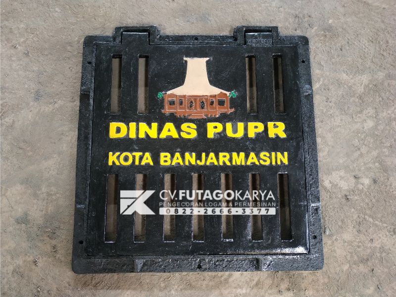 Grating Grill Besi Penutup Saluran Drainase dan Selokan