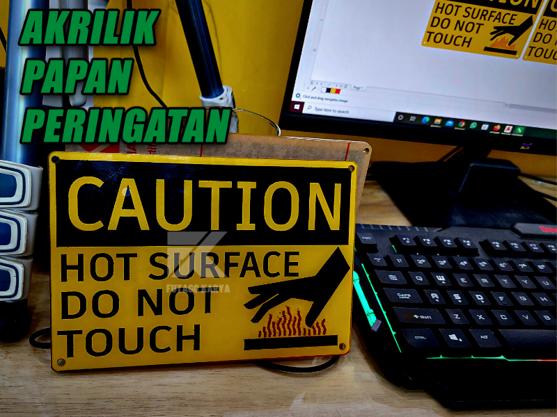 Akrilik Laser Cutting Termurah