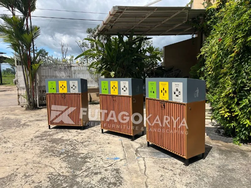 Solusi Kebersihan Lingkungan dengan Bak Sampah