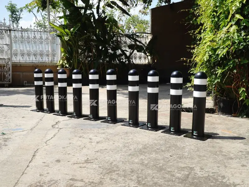Supplier Tiang Bollard Pembatas Trotoar