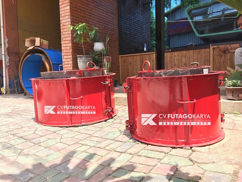 Jual Cetakan Gorong-Gorong Besi