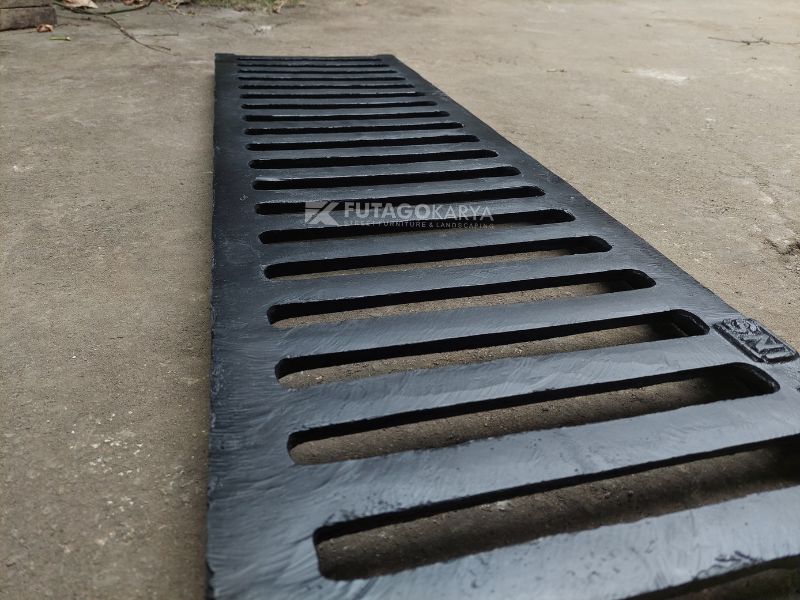 Grill Besi Penutup Selokan Bahan Besi Customized