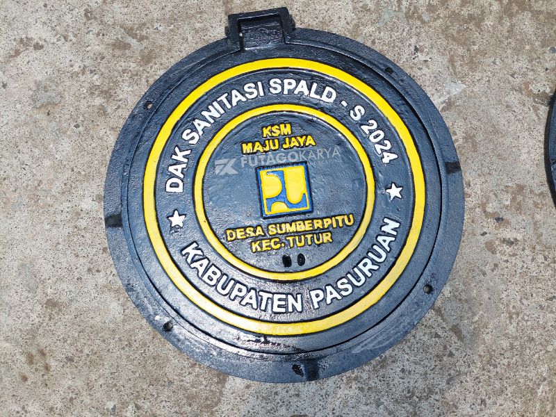 Manhole Cover Saluran Air Sistem Drainase