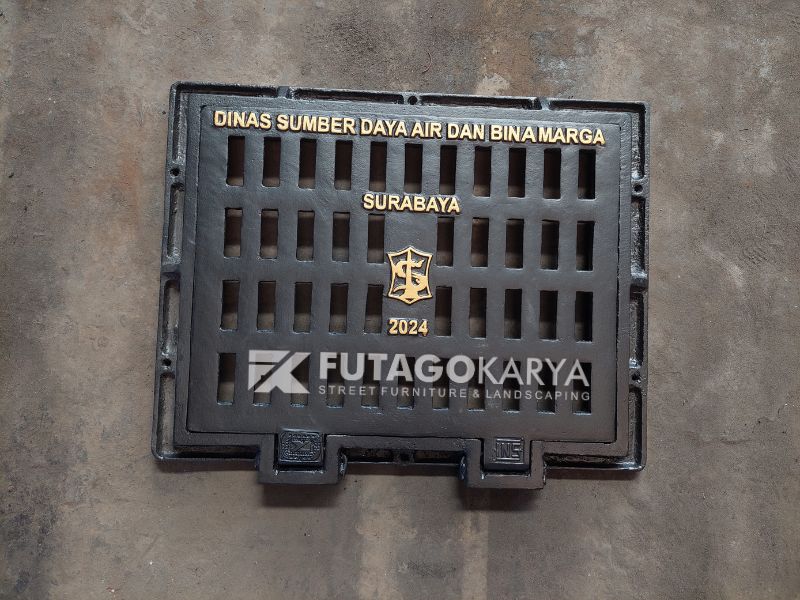 Grill Penutup Saluran Air untuk Drainase Aman