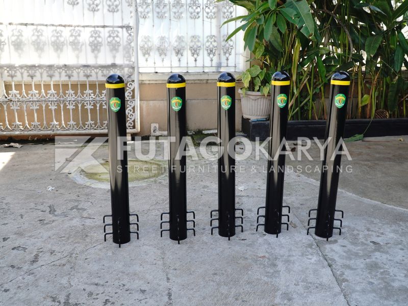 Bollard Trotoar Elegan dan Aman untuk Jalur Pejalan Kaki