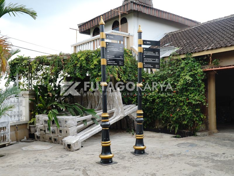 Jasa Pembuatan Tiang Papan Nama Jalan