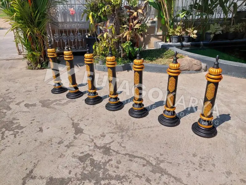 Bollard pelindung pejalan kaki