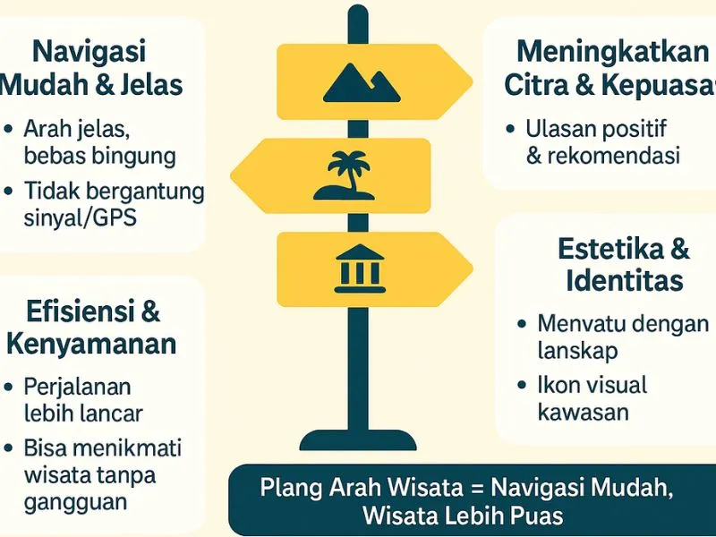 Peran Plang Arah Wisata dalam Meningkatkan Kepuasan Pengunjung