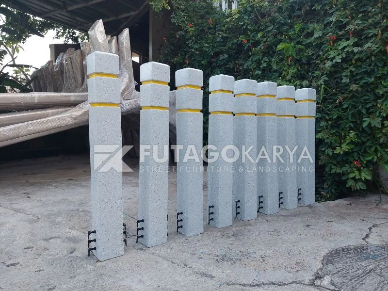 Bollard Keamanan Jalan Perlindungan yang Efektif